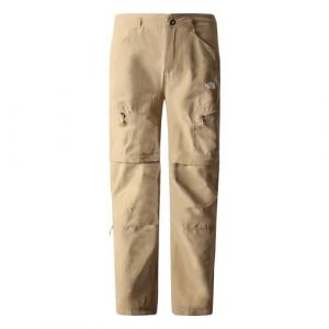 The North Face Pantalon Convertible Fuselé Exploration Pour Homme Kelp Tan Taille 42 Standard