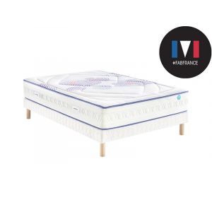 Image de Merinos Ensemble Matelas CHEER FULLY 651 Ressorts Confort Morphologique 120x190