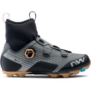 Northwave Celsius XC Arctic GTX Chaussures De Vtt Homme, noir/argent EU 42 Chaussures vélo d'hiver