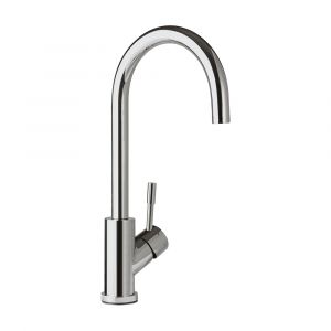 Villeroy & Boch Robinet cuisine Umbrella, acier massif poli, Sans