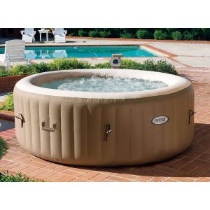 Image de Intex 28404EC - Spa gonflable 4 personnes 120 diffuseurs à bulles 795 L