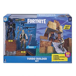 Coffret 2 Figurines & Kit de construction ultra-rapide - Fortnite - Corbeau et Jonesy