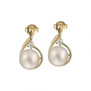 Image de Jacques Lemans Boucles d'oreilles &agrave; fermoir &agrave; poussette SE-O119B 925 Argent