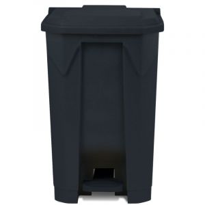 Poubelle Olaf Pour la maison, le bureau & le commerce Gris 80 Litres (49,3 x 43 x 71 cm)