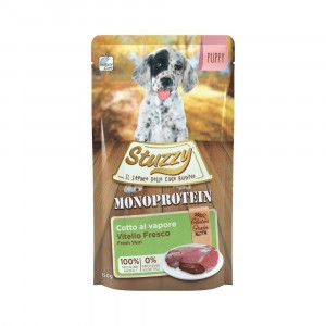 Stuzzy Cane Monoprotein Busta Puppy Vitello Fresco 150 Gr