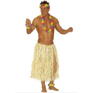 Widmann Jupe hawaienne raphia Color paille