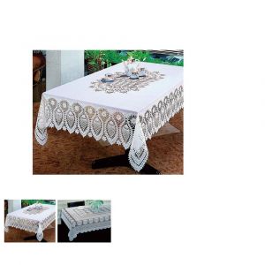 Image de Fomax Nappe rectangulaire en vinyle - effet crochet 137x182 cm - modèle aléatoire