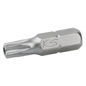 KS Tools Embout de vissage TORX percé, L.30 mm - 5/16'' TB25