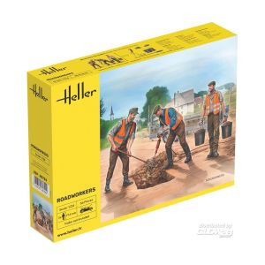 Heller Figurines Road Workers 1/24 - Figurines historiques - 1000827540