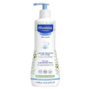 Mustela B&eacute;b&eacute; - enfant Lait de toilette sans rin&ccedil;age &agrave; l'avocat Bio