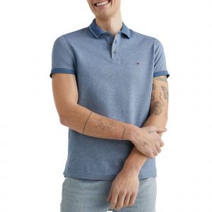 Tommy Hilfiger Polo droit coton biologique Bleu - Couleur Bleu - Taille M