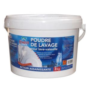 Image de Ecness Poudre de lavage assainissante pour lave-vaisselle (3 kg)