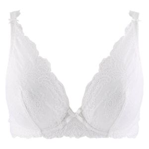 Aubade Triangle plunge, DANSE DES SENS OG12 Plunge Bra, 90D, Opale