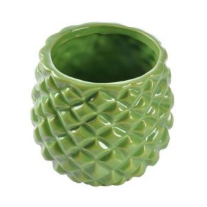 Pot de Fleurs Ananas "Jardin d'Hiver" 11cm Vert Clair Prix