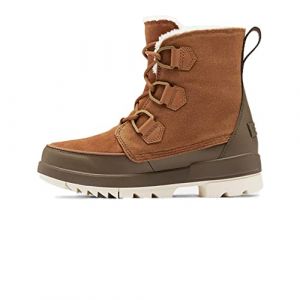 Image de Sorel Bottes avec empeigne imperméable et doublure en laine Marron - Taille 37,5