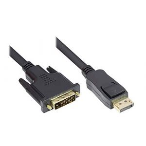 Image de Good Connections DP-DVI1 - 1 m - DisplayPort - dvi-d - Mâle - Mâle - Droit (DP-DVI1)