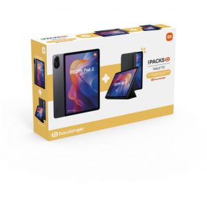 Xiaomi Tablette Android Pack Redmi Pad2 128Go + Cover + Fourreau