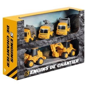 5 Engins de chantier friction