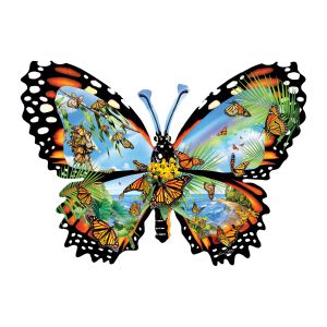 Sunsout Puzzle Ode au Monarque