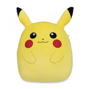 Jactalea Pokémon - Squishmallow Vague 1 - Peluche géante Pikachu 50cm