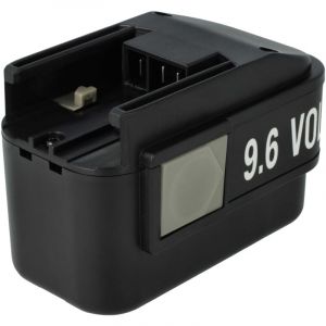 Vhbw Batterie compatible avec Atlas Copco PCS6T, PES9.6, PES 9.6T outil électrique (2100 mAh, NiMH, 9,6 V)