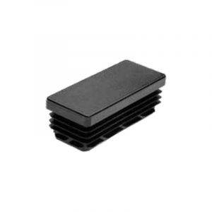 Embout rentrant tube rectangulaire 30x15mm noir - FORTAPS - 19-30X15