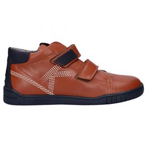 Kickers Winopo, Sneakers Haute Garçon, Camel, 30