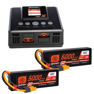 Spektrum Chargeur combo Smart S250 et 2S LiPo IC5