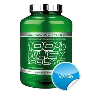 Image de Scitec nutrition 100% Whey Isolate - Vanille 2000g