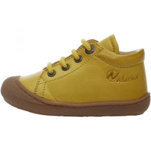 Image de Naturino Boots enfant COCOON-Chaussure premiers pas en cuir jaune - Taille 18,19,20,21,26