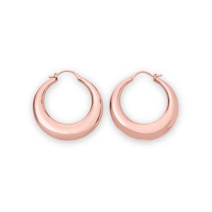 Rosefield Boucles d'oreilles JBHR-J088 - Collection IGGY Anneaux Massifs doré rose Laiton