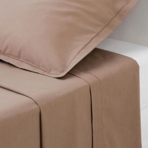 Image de Atmosphera Drap Plat 180x290cm Taupe