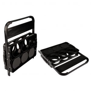 Avento Schreuders Sport 21WD Porte-Bouteilles Pliable pour 6 Bouteilles Noir Taille Unique