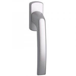 Maco 102202592 Poign&eacute;e de fen&ecirc;tre Harmony-Vis cach&eacute;es, cames 12, VK 7 x 35, Argent anodis&eacute;