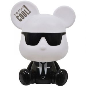 Corep Veilleuse LED H. 28,5 cm TEDDY Noir