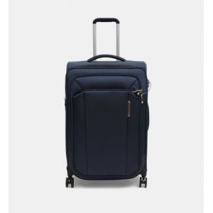 Samsonite Valise souple Spinner Spark NXT ECO extensible recyclée 4R 67 cm Bleu