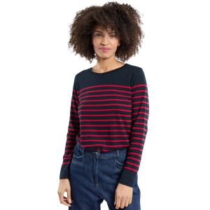 T-shirt marinière manches longues femme Armor-Lux Héritage