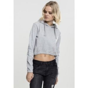 Image de Urban classics Sweat-shirt Sweat court à capuche interlock Gris - Taille EU S,EU M,EU L,EU XL,EU XS