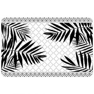 Douceur d'intérieur, Set de Table (28.5 x 44 cm) Yantra, Polypropylène Opaque