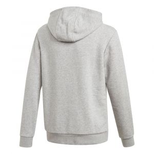 Adidas Trefoil Hoodie Sweat-Shirt Enfant Medium Grey Heather/White FR: M (Taille Fabricant: 910Y)