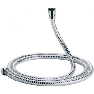 Alterna Flexible de douche 2m CONCERTO en laiton finition argent brillant double agrafage