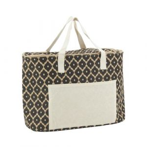Aubry Gaspard - Sac lunch isotherme en jute Diamant 46x15x32