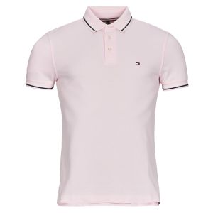 Tommy Hilfiger Polo TIPPED SLIM FIT SEASONAL POLO Rose - Taille EU S,EU M,EU L,EU XL