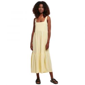 Urban classics Robe Mi-longue Sans Manches Valance L Soft Yellow