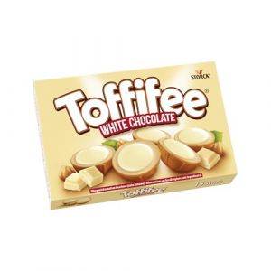 Chocolat blanc TOFFIFEE - Chocolat blanc, noisette, caramel - 125 g
