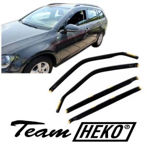 J&j Automotive | Heko Deflecteurs D'air Déflecteurs De Vent Pour Volkswagen Golf 7 Break 2012-2019