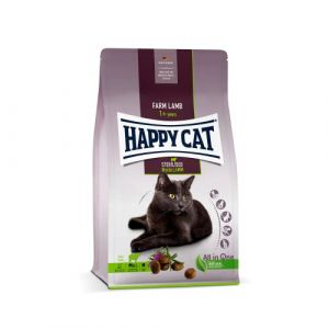 Happy cat Sterilised Adult Weide Lamm