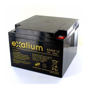 Exalium Batterie plomb 12V 24Ah EXA24-12