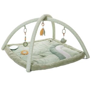 Combelle Tapis d'éveil ouatiné soft boa avec arche de jeux vert