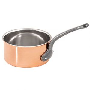 Bourgeat Casserole cuivre/inox sans couvercle - diam. 160mm_360 016,